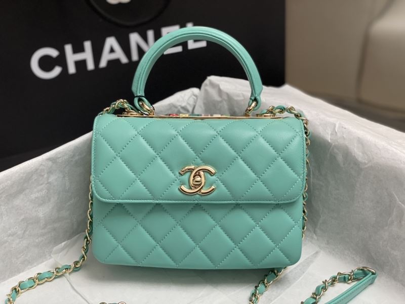 Ch**el top handle bags